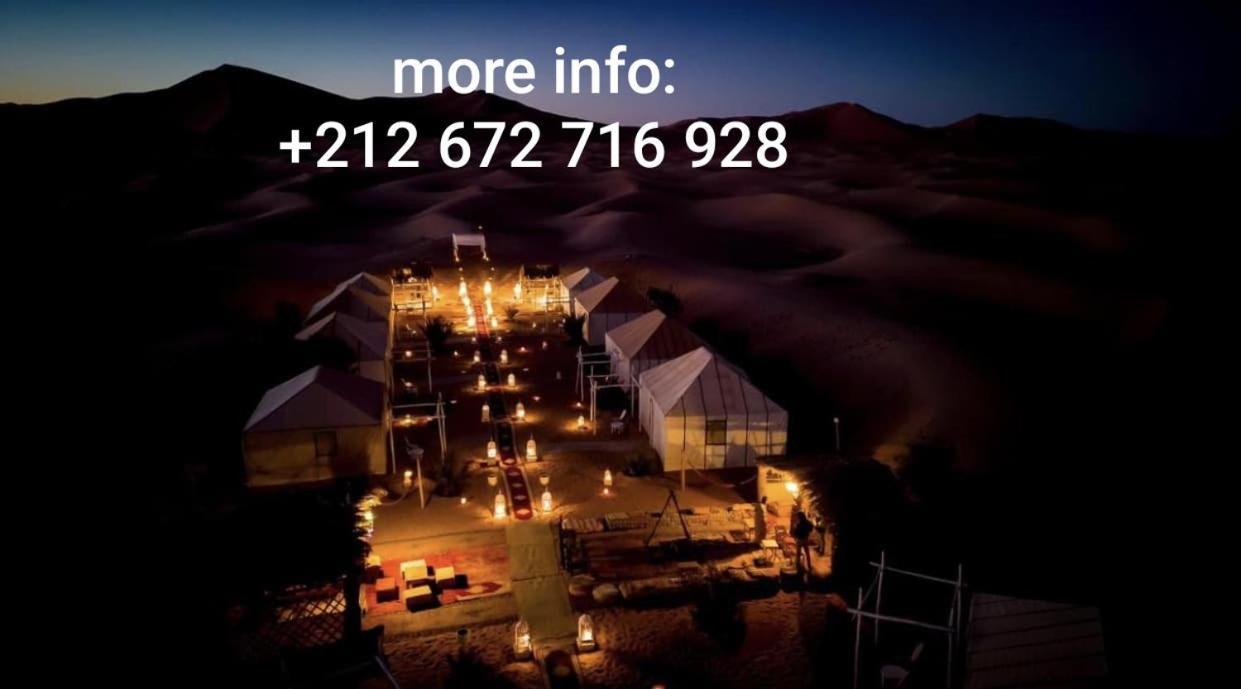 Overnight Luxury Camp Merzouga Exterior photo